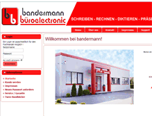 Tablet Screenshot of bandermann.com